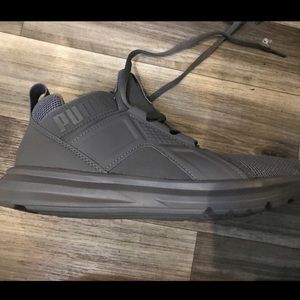 Grey puma shoes used once!!!!